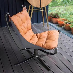China Deluxe Hammock Lounge Chair , Contemporary Lazy Moon Sofa Chair supplier