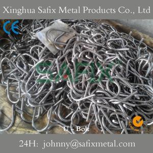 China Stainless Steel AISI304(A2) 316(A4) U Bolt/ Pipe Clamp wholesale
