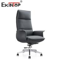 China Classic Genuine Leather Boss Chair Timeless Elegance For Modern Workplace on sale