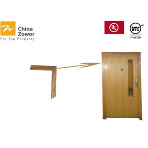 UL Standard 60mins Fire Rated Wood Doors For Commercial Buildings