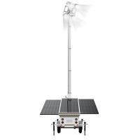 China DC24V Solar Mobile Tower Light With Customized LED And Solar Panels on sale