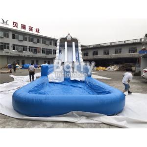 Custom Size Large Outdoor Commercial Inflatable Giant Water Slide For Event