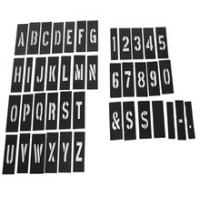 China 2 Sizes Plastic Letter Template for B2B Buyers on sale