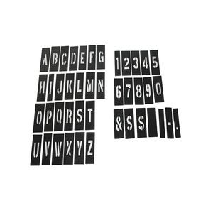 2 Sizes Plastic Letter Template for B2B Buyers