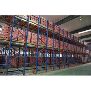 China Défilement ligne par ligne par radio adapté aux besoins du client de palette de système de navette pour le grand usage d'entrepôt automatique wholesale