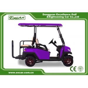 4 Wheel Fuel Type Battery Operated Golf Cart 350Ah 3700w CE Certificated