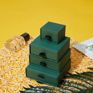 China Bulk Luxury Gift Cardboard Trinket Boxes For Jewelry Packaging Velvet Insert supplier