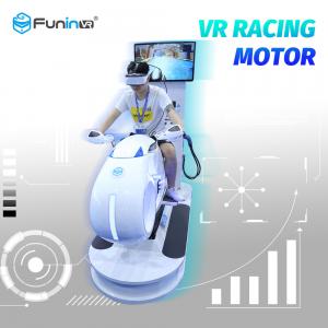 0.7KW Racing Moto VR Motion Simulator Machine 5 Games With VR Glasses Helmet