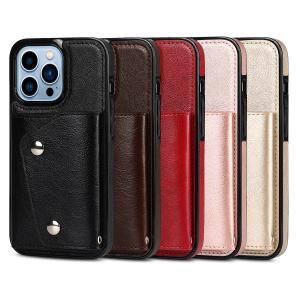 OEM Pu Phone Pouch Case Waterproof Magnetic Mobile Phone Cases