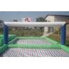 China Anti-UV 0.9mm PVC Tarpaulin Inflatable Water Volleyball Court For Water Sport Games wholesale