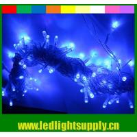 China Strong PVC 100 bulbs 12v led string lighting warm white for outdoor on sale