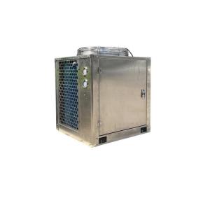 2CES-3Y compressor Box type Air cooled 3HP condensing unit fan grille and blades stainless steel condensing unit