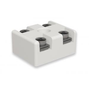 Electrical Connecting Machinable Ceramic Block , Porcelain Terminal Block Machining