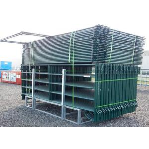 China Lightweight Safety Round Portable Cattle Pens Fully Welded Post Brackets supplier