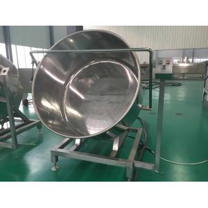 China High Efficiency Peanut Coating Machine , Coated Peanuts Machine Stainless Steel supplier