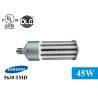 China AC100-300V 3000K-6000K 180 Degree 4950lm 45w E40 LED Corn Light wholesale