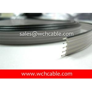 XLPE Flat Ribbon Cable UL21016 #26AWG 8Pins 1.0mm Pitch Crossed Linked XL-PE Insulated