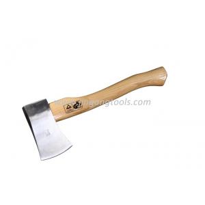 Felling axe with wooden handle, forged axe head, ash wooden axe handle, 1LB-6LB axe head