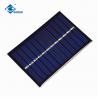 China 0.65W 6V poly cristalline bipv solar panel ZW-9060 Lightweight Silicon Solar PV Module 0.11A wholesale