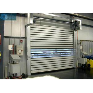 China 3m Height 1.2/S High Speed Spiral Door With Clear Window wholesale