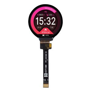 China 1.3 Inch Round TFT LCD Display With GC9A01 Controller | Sunlight Readable supplier