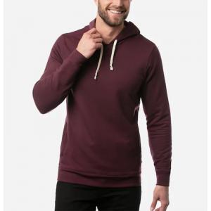 China Factory High Quality Cotton Blank Plain Embroidery Pullover Sweatshirts Hoodies For Men supplier