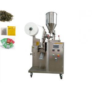 China Volumetric Tea Bag Packing Machine Small Scale 316 Hopper Double Chamber supplier