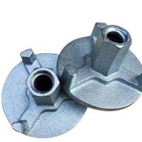 China Ductile Iron Casting Parts Tie Rod Formwork Anchor Wing Nut on sale