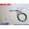 China Mini Tube Blockless Type Fiber Optic PLC Splitter 1x16 2x16 0.9mm Pigtail diameter wholesale