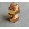 Custom Size Split Bolt Connector Copper Grounding Connector For Cable Wire