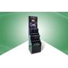 Logo Promotion 3 Tier Cardboard Counter Display Stands With Screen