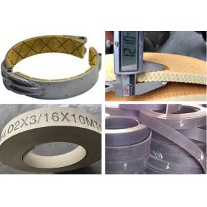 China Flexible Brake Band Lining Woven Roll Lining With Brass Wire Reinforced supplier