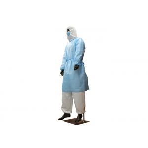 Waterproof Long Sleeve 60gsm Disposable Patient Gowns