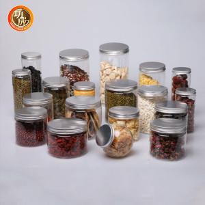 Customized Food Grade Pet Clear Plastic Jar With Lid 850ml