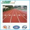 China Skid Resistance Synthetic Sports Flooring / Outdoor Running Track Surface wholesale