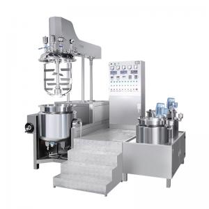 Chemical Gel Homogenizing Vacuum Emulsifying Machine