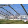 Stable 20m Width Clear PVC Tent , High Security Waterproof Event Tents For