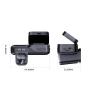 China 4G SIM Dual Lens Car Dash Cam 4K Parking Mode Monitoring for Car Vehicle Night Vision Radar WIFI Navigation GPS Front and Rear wholesale