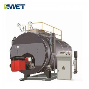 Horizontal Industrial Steam Boiler 2 Ton /H Oil / Heavy Oil Gas Fired Smoke Tube