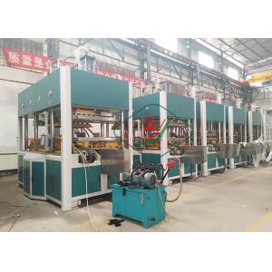 China Eco Friendly Molded Pulp Machine / Fully Automatic Industrial Packing Line supplier