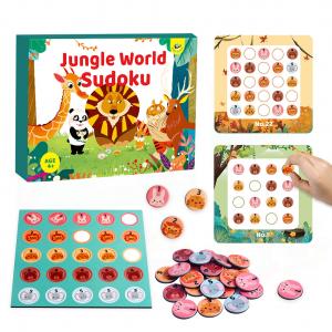 China Magnets Kits Easy Sudoku Puzzle Books , Creative Sudoku Game Book For Preschoolers wholesale