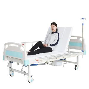 China Multifunctional Hospital Patient Beds 200*90*45cm Manual Adjustable Medical Bed ODM supplier