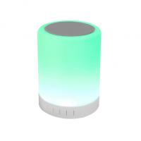 Factory Price LED  light smart wireless with FM radio Colorful speaker