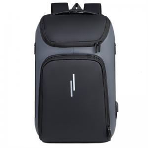 No Logo Ready Goods Black Laptop Backpack Complicate And Luxury Backpack
