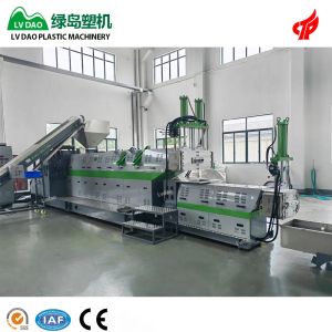 China Advanced Structure Pp Pe  Granulating Machine Hdpe Ldpe Recycling Pelletizing Line/Plastic Granules Making Machine Price wholesale