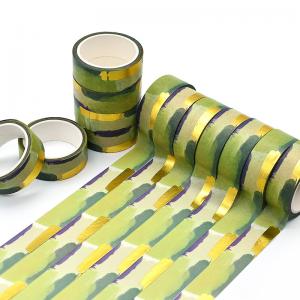 DIY Craft Washi Tape Printing Machine Gold Foil Washi Tape Manufacturer