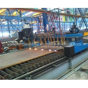 China 220V CNC Plasma Flame Cutting Machine 4000mm For Steel Plate Sheet supplier