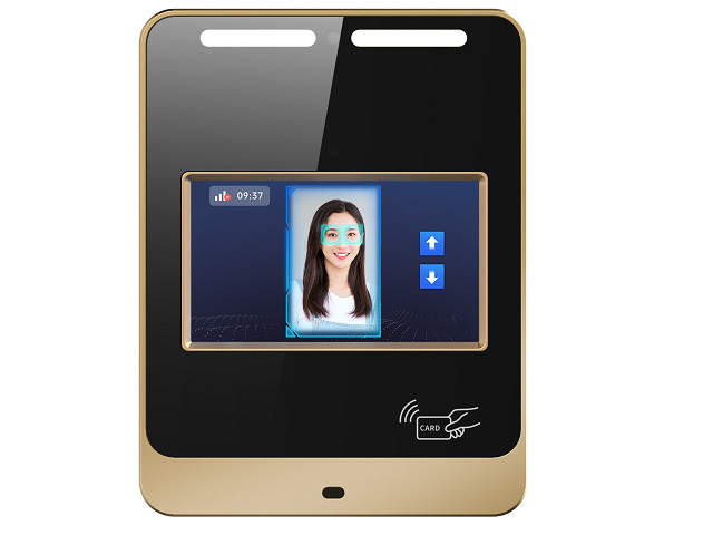 5Equipo de control de acceso de iris de pantalla táctil de 5 pulgadas para edificios inteligentes