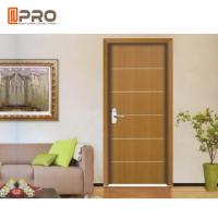 China Modern Aluminum MDF Interior Doors For Home / Hotel And Apartment on sale