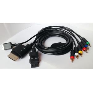 China P2 / P3 / WII / WII U / XBOX360 All IN1 AV Component Video game Cable supplier